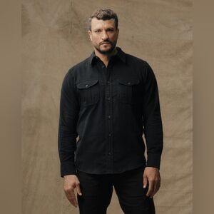 NWOT Filson Lightweight Alaskan Guide Shirt Flannel - Large - Midnight Navy